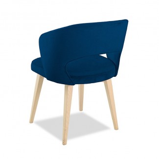 Mahor 2 Beechwood Contemporary Modern Commercial Hospitality Restaurant Indoor Custom Upholstered Dining Arm Chair